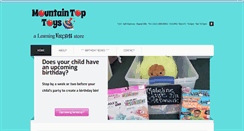 Desktop Screenshot of mountaintoptoys.com